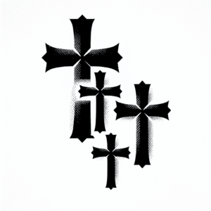3 Cross Tattoo