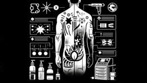 Tattoo pain chart
