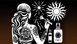 can you put sunscreen on a new tattoo