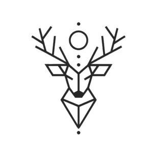 Geometric Deer