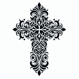 Gothic Cross Tattoo
