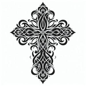 Gothic Cross Tattoo