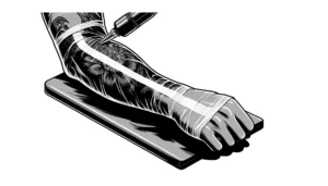 how long to keep plastic on tattoo featured image