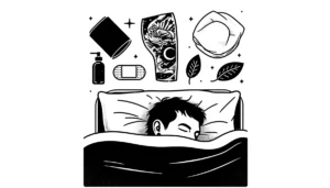 how to sleep with new a tattoo