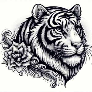 Illustrative tiger