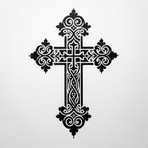 Orthodox Cross Tattoo