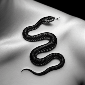 3D Snake With Depth And Dimension