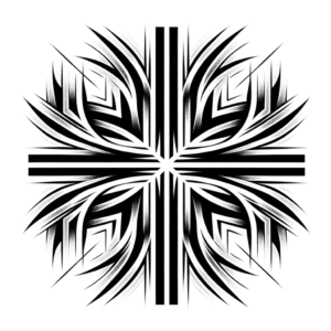 Cross Flipped Upside Down