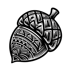 Acorn In Polynesian Style