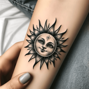 Adorable Sun With Face