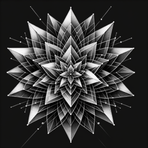 Alluring Geometric Flower