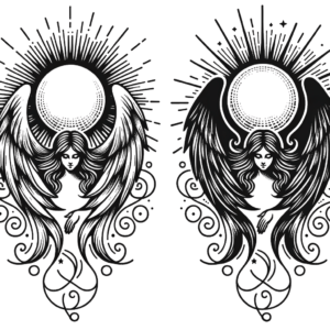 Angelic Minimalist Sun