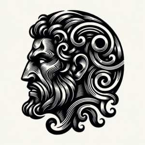 Ares In Tribal Tattoo Design