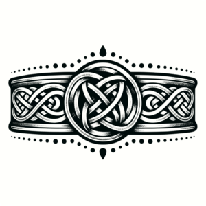 Armband Tattoo Design Of A Celtic Knot