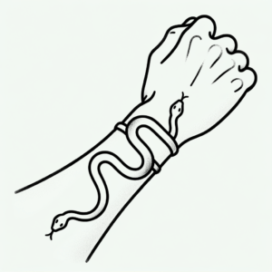 Armband Tattoo Design Of A Snake