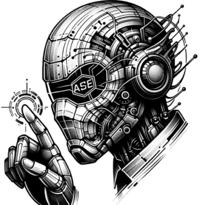 Asce Depicted In A Cyber Sigilism Tattoo