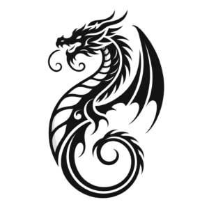 Basic Dragon With A Smooth Curve