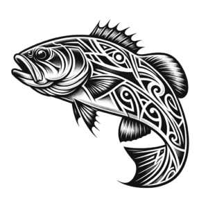 Bass In Tribal Lines