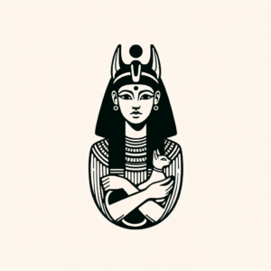 Bastet Depicted In An Egyptian Tattoo