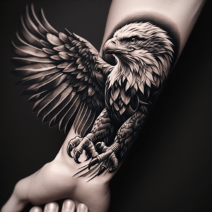 Blackwork Eagle