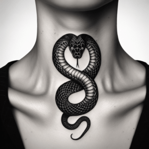 Blackwork Snake