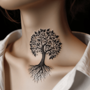 Blackwork Tree Of Life