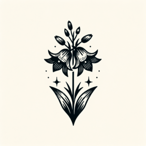 Bluebell Depicted In A Neo Traditional Tattoo