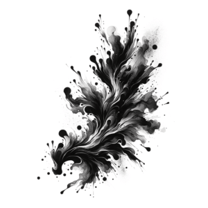 Bold Abstract Watercolor Splash