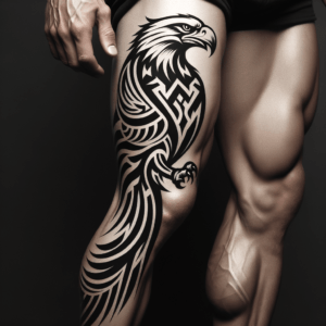 Bold Tribal Eagle