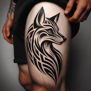 Bold Tribal Fox