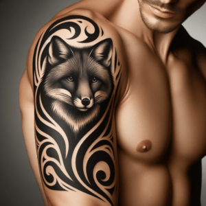 Bold Tribal Fox