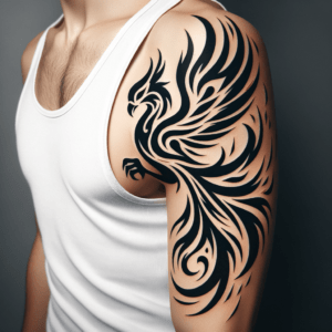 Bold Tribal Phoenix