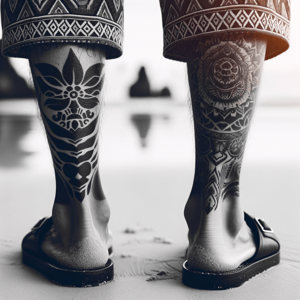 Calf Tattoo