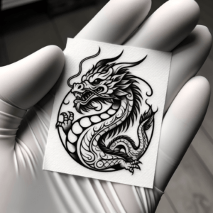 Cartoonish New School Dragon