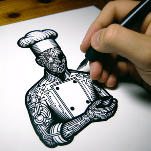 Chef In Cyber Sigilism Lines