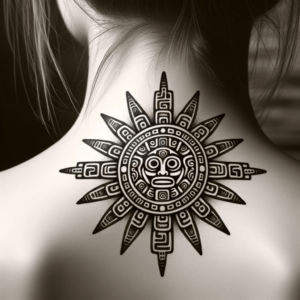 Chicano Aztec Sun