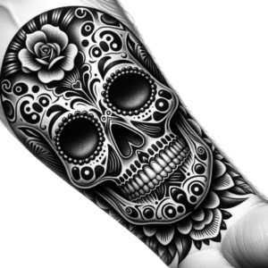Chicano Sugar Skull