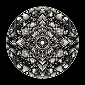 Circle Tattoo Stencil