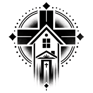 Cross And A House
