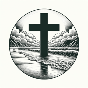 Cross On Beach