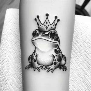 Cute Frog With Crown