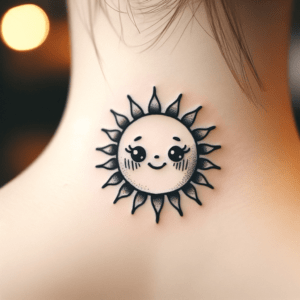 Cute Sun With A Face