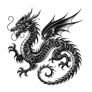 Dainty Dragon With Delicate Scales