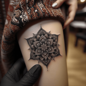 Delicate Mandala Star