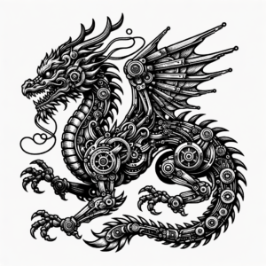 Detailed Biomechanical Dragon