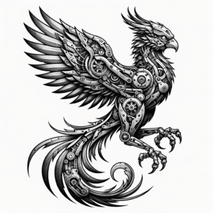 Detailed Biomechanical Phoenix