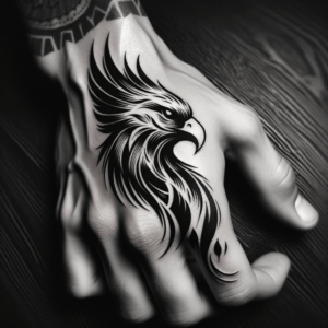 Detailed Phoenix Near The Thumb