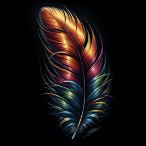 Detailed Realism Feather Design