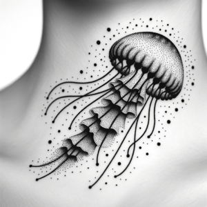 Dotwork Jellyfish