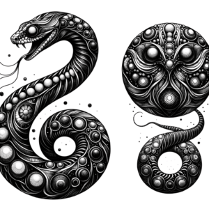Dream-Like Surreal Snake